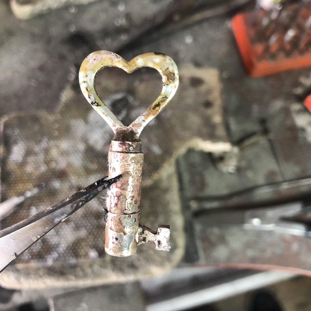 Liefdes hart sleutel