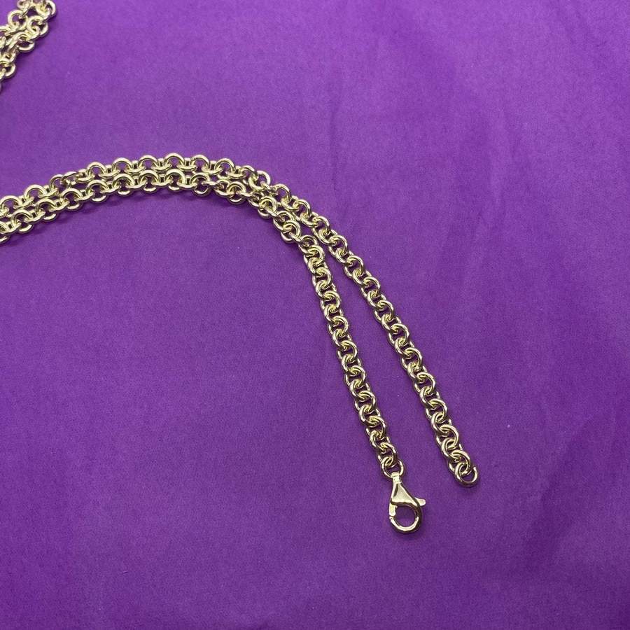 14 karaats geelgouden collier