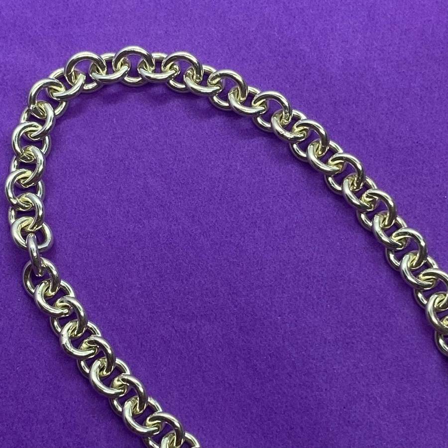14 karaats geelgouden collier